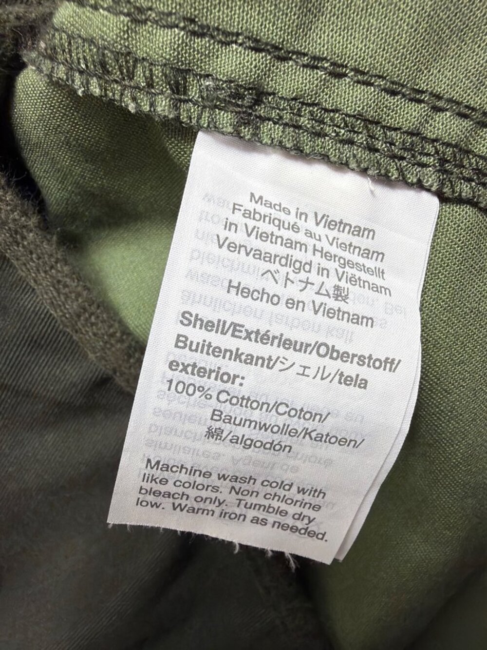 J.Crew Factory Downtown Field Jacket Utility Military Olive Green Women L - Picture 6 of 16
